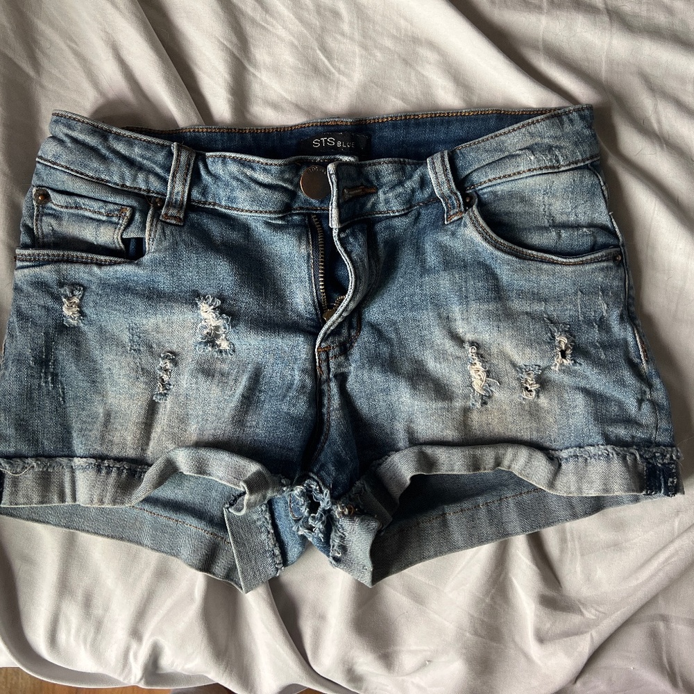Womens jean shorts